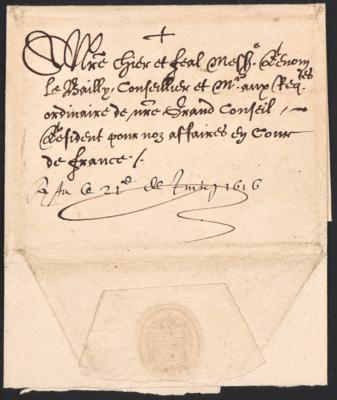 gestempelt - Vorphila 1616 - Erzherzog Albert VII. von Habsburg, - Známky