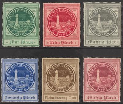 ** - D. Ozean - Reederei 1916 - Wertzeichen - Stamps