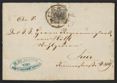 .gestempelt/Briefstück - Österr. Ausg. 1850 - Kl. Spezialpartie Nr. 2, - Známky