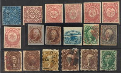 .gestempelt/*/(*)/Briefstück - Sammlung Nordund Südamerika, - Briefmarken