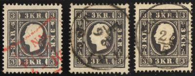 .gestempelt - Österr.   ANK Nr. 11 Tax (beide "R" normal), - Briefmarken