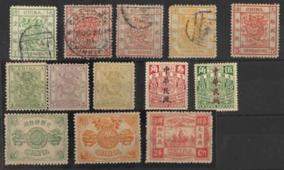 .gestempelt/*/(*) - Sammlung China ca. 1878/1939, - Stamps