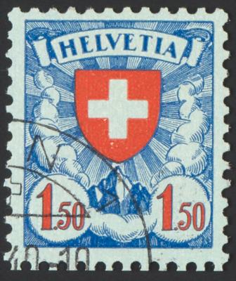 .gestempelt - Schweiz Nr. 196y mit Entwertung der Wertzeichen - Verkaufsstelle Bern, - Briefmarken