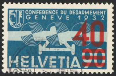.gestempelt - Schweiz Nr. 293a mit Entwertung von JUNGFRAUJOCH, - Briefmarken