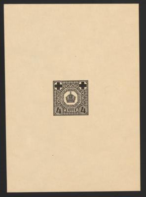 (*) - Ösdterr. 1914 - Entwurf einer - Briefmarken