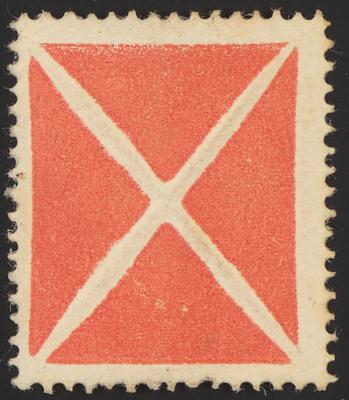 * - Österr. Ausg. 1858 - kleines rotes Andreaskreuz, - Briefmarken
