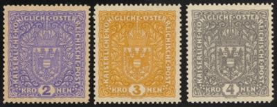 ** - Österr. Nr. 225/27 PI Flugpostsatz - Briefmarken