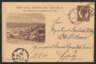 Poststück - D. Marine vor 1914 - Bildganzsache - Stamps