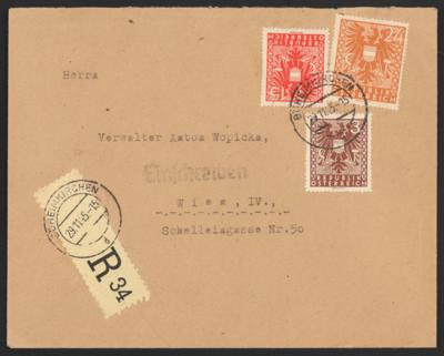 Poststück - Schöne Heimat - Sammlung "LAABEN bei Neulengbach", - Briefmarken