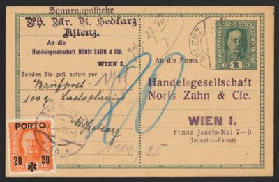 Poststück - Spezial - Sammlung Österr.1916/1946 "Amtliche - Známky