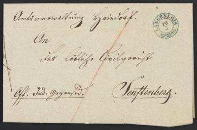 Poststück - Vorphila NÖ - Langenlois - Briefmarken