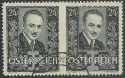 .gestempelt - Österr. Nr. 589 Ums (24 Gr. Dollfuß), - Briefmarken