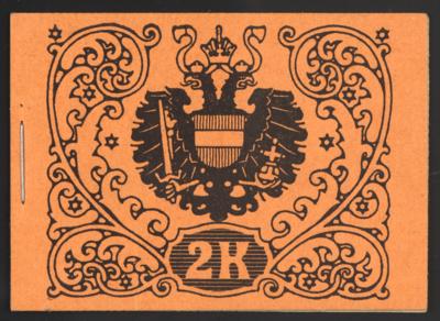 ** - Österr. 1918 - Markenheftchen kpl.   ANK. Nr. 4in postfr. Prachterh., - Briefmarken