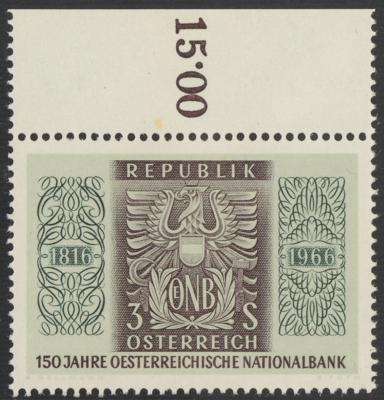 ** - Österr. Nr. 1237 F (Nationalbank), - Briefmarken