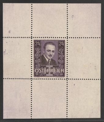 (*) - Österr. Nr. 589 P II (24 Gr. Dollfuß), - Briefmarken