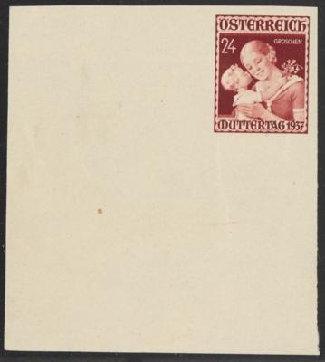 ** - Österr. Nr. 638 U (24 Gr. Muttertag), - Briefmarken