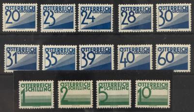 ** - Österr. - Porto Nr. 132/58 - laut aktuellem Fotoattest Soecknick ist der Satz "postfrisch, - Briefmarken