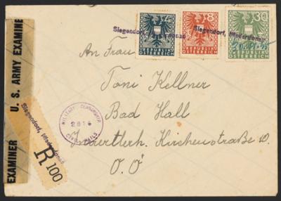 Poststück - Österr. 1945 - Burgenland - Francobolli