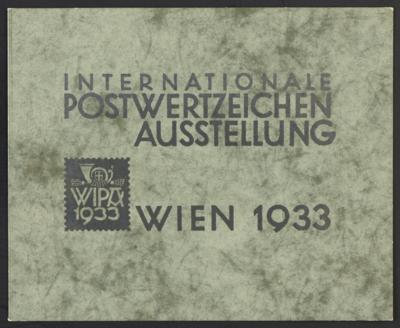 Poststück - Österr. - Originalmappe zum WIPABLOCK in guter Erh., - Známky