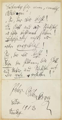 Autographensammlung, - Autogramy