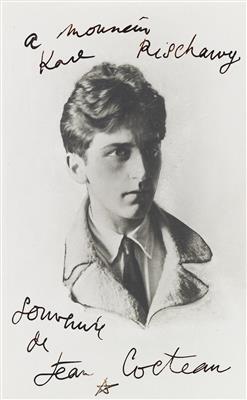 Cocteau, Jean, - Autografi