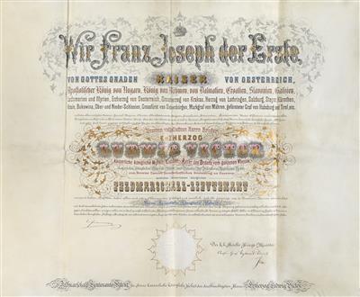 Franz Joseph I., - Autographen