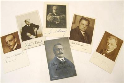 Komponisten, - Autographs