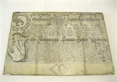 Liechtenstein, Alois I. Joseph, - Autogramy