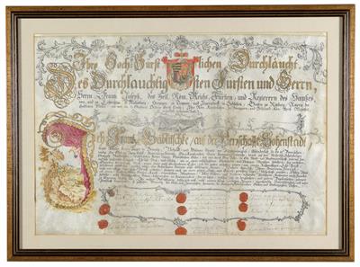 Liechtenstein, Franz Joseph I., - Autographen