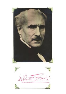 Toscanini, Arturo, - Autografi