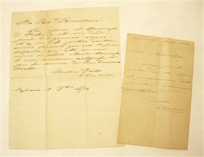Garibaldi, Giuseppe, - Autographs