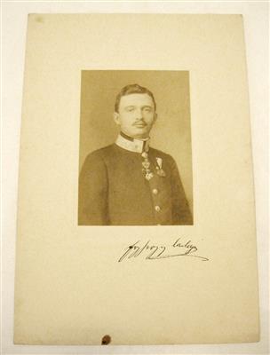 Karl I., - Autogramy