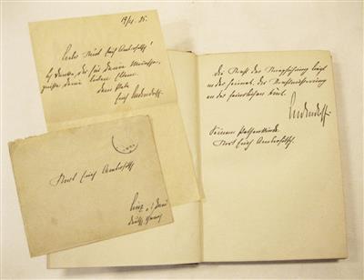 Ludendorff, Erich, - Autographs