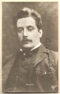 Puccini, Giacomo, - Autografi