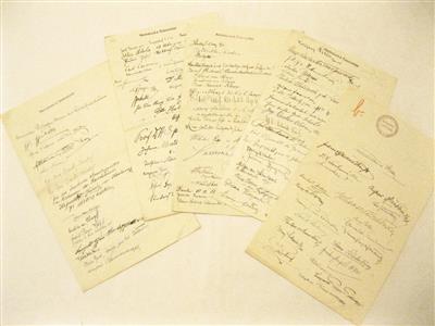 Reichsbund der Österreicher, - Autographs