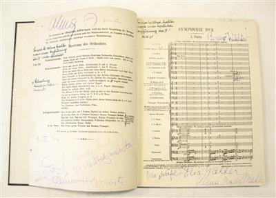 (Mahler, Gustav, - Autografi