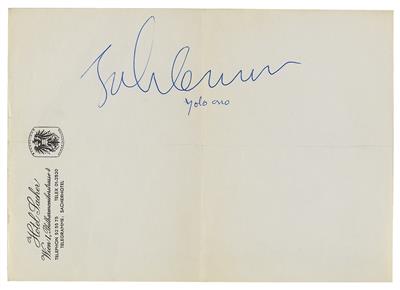 Lennon, John, - Autogramy