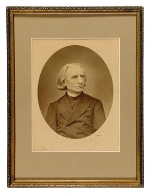 Liszt, Franz, - Autogramy