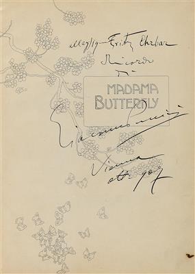 Puccini, Giacomo, - Autographs