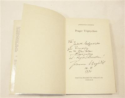 Urzidil, Johannes, - Autogramy