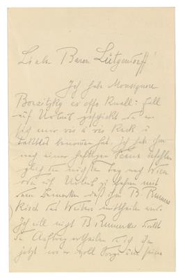 Franz Ferdinand, - Autographen