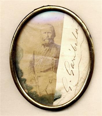 Garibaldi, Giuseppe, - Autogramy
