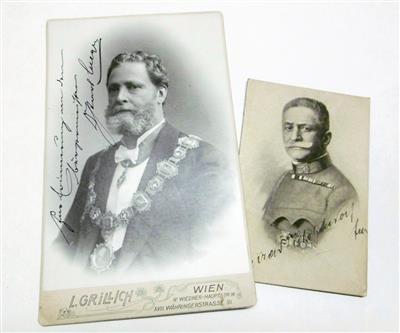 Lueger, Karl, - Autographen