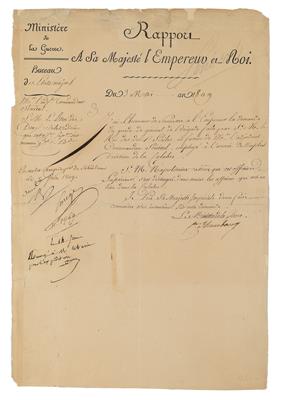 Napoleon I., - Autografi