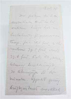(Franz Joseph I., - Autographen
