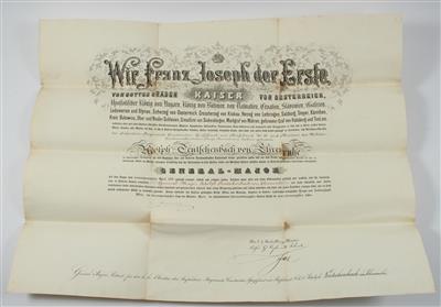 Franz Joseph I., - Autogramy