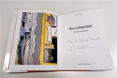 Lichtenstein, Roy, - Autogramy