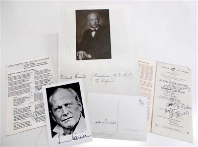 Strauss, Richard, - Autographs