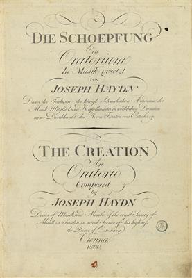 (Haydn, Joseph, - Autogramy