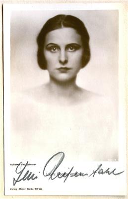 Riefenstahl, Leni, - Autografi